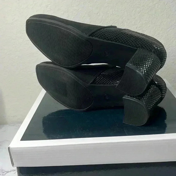 Karen Scott Womens Tillen Stretch Dressy Loafer Heels Shoes 8 M - Picture 7 of 14